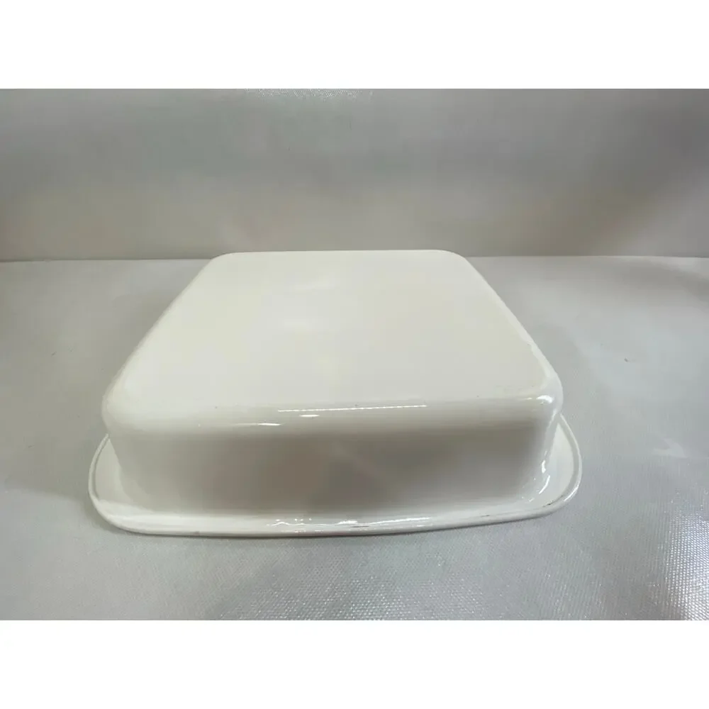 Vintage Corning Ware Just White A-18 Rectangular Casserole Dish